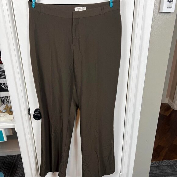 Coldwater Creek natural bootcut trouser. Dark brown. Size 20 - Picture 1 of 9